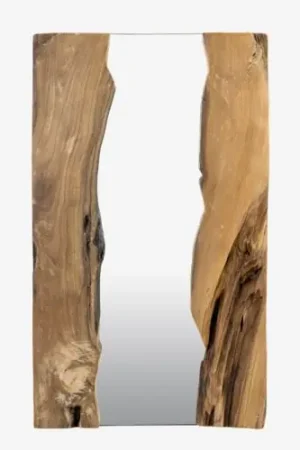 Worldwide Shipping Live Edge Rectangle Mirror By Jeffan