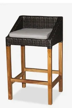 (LS) Swooped Barstool-Prussian Dark Bronze - Outdoor by Jeffan Buy Today