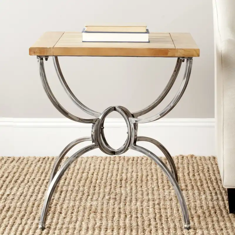 Hassle-Free Returns Safavieh Alvin End Table - Natural