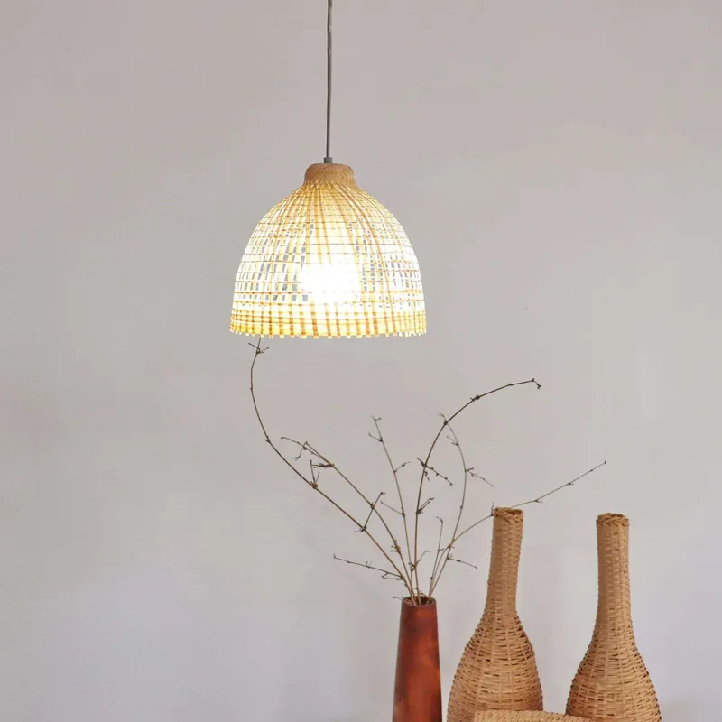 Sama - Bamboo Pendant Light Shade By Thaihome Cheap