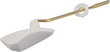 Original Gerber G0099001WH Toilet Tank Lever Left Handle Metal Arm for Viper VP/WS-28-59X Tanks - White