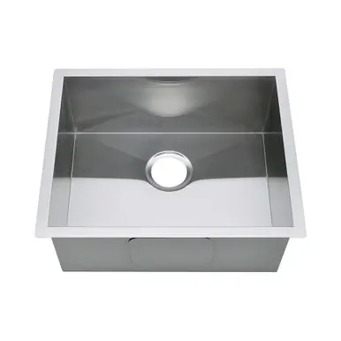 Wholesale Oakland 22" x 18" Handmade Undermount Single Bowl Stainless Steel Kitchen Sink - KSH22187R