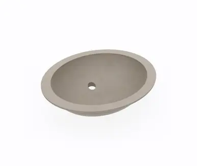 Best Choice Swanstone UL01613.218 13 x 16 Undermount Single Bowl Sink in Limestone