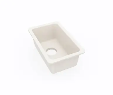 Best Choice Swanstone US01711SB.018 11 x 17 Undermount Single Bowl Sink in Bisque