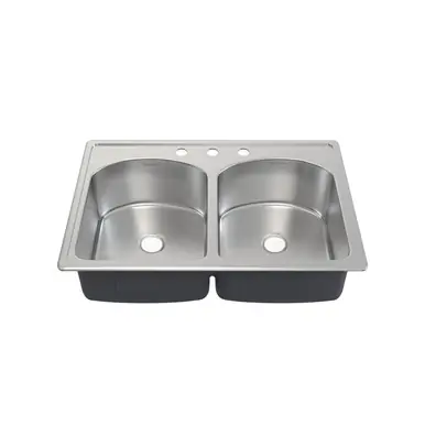 Swiss Madison SM-KT661 Ouvert 33" x 22" Double Bowl, Top-Mount Kitchen Sink Trending