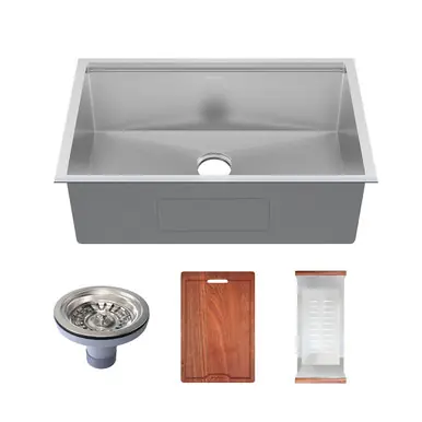 Swiss Madison SM-KU749 Rivage 32 x 19 Single Sink Undermount Kitchen Workstation Sink Buy Today