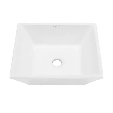 Swiss Madison SM-VS222 St. Tropez 16.5" Square Vessel Bathroom Sink Get Yours