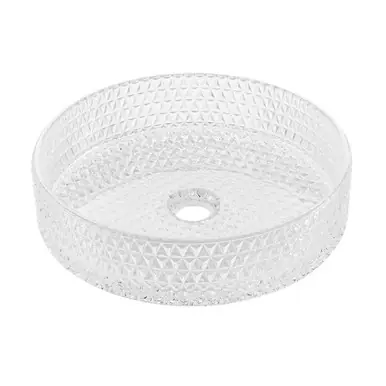 Free Delivery Swiss Madison SM-VS320 Cache 15.75" Round Glass Vessel Sink