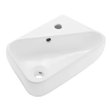 Swiss Madison SM-WS312 Plaisir 18" Right Side Faucet Wall-Mount Bathroom Sink Deal