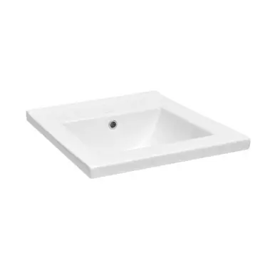 Swiss Madison SM-VT0002GW-0 18" Zero Hole Vanity Sink Top - Glossy White Latest