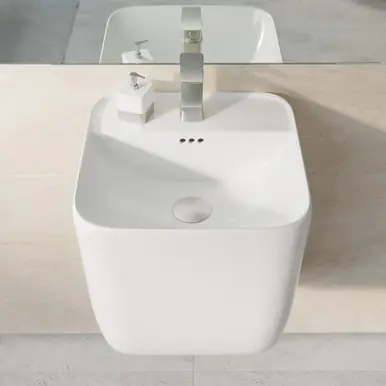 Swiss Madison SM-WS341 Carre 17.5" Wall-Mount Bathroom Sink Time-Limited