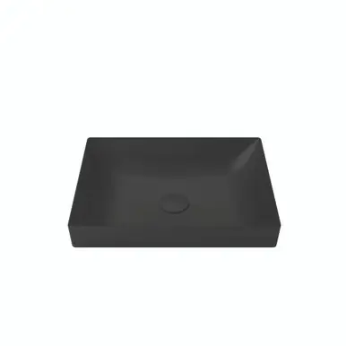 Toto Kiwami® Rectangular 20" Vessel Bathroom Sink, Matte Black - LT475#MBL New Release