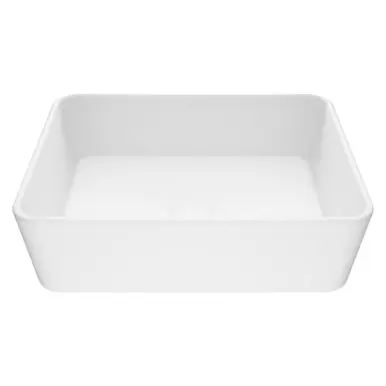 Special Offer Vigo VG04003 Marigold Matte Stone Vessel Bathroom Sink - 14 3/8 inch