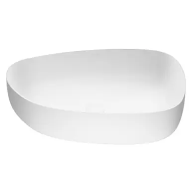 Vigo VG04012 Peony Matte Stone Vessel Bathroom Sink - 15 1/4 inch Genuine