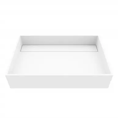 Vigo VG04026 Montauk Grand Rectangular Matte Stone Vessel Bathroom Sink - 23 1/4 inch Special Offer