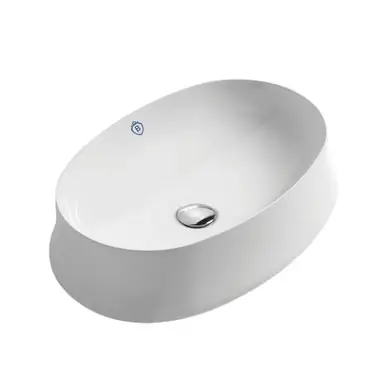 Whitehaus Britannia Oval Above Mount Sink - White - B-SH04 Get Yours