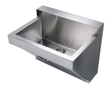 Whitehaus WHNC3022W 30" Noah's Collection Commercial Wall Hung Laundry / Scrub Sink - Brushed Stainless Steel Don’t Miss Out