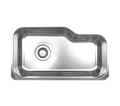 Whitehaus WHNUB3016 32 1/8" Noah's Collection Single Bowl Undermount Kitchen Sink - Brushed Stainless Steel Buy Online