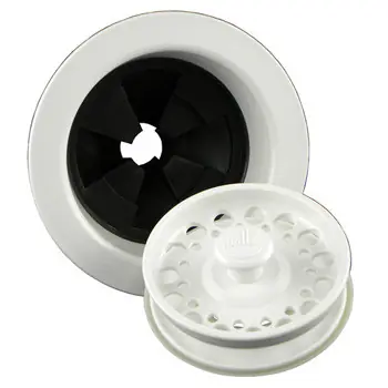 Opella 90188.01 Disposer Basket Strainer & Flange - Polar White Trusted Brand