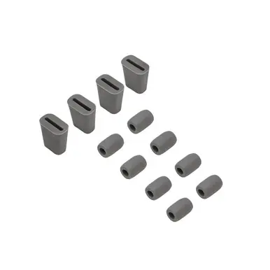 Popular Ruvati Rinse Grid Bumpers (6 qty) and Feet (4 qty) Set - Gray - RVA11019