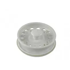 Shop Now Opella 799.31 Basket Strainer & Stopper For Disposer - Euro White