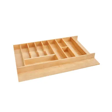 Rev-A-Shelf 4WUTCT-36-1 33 in Combo Utility/Cutlery Tray Insert - Natural New Arrival