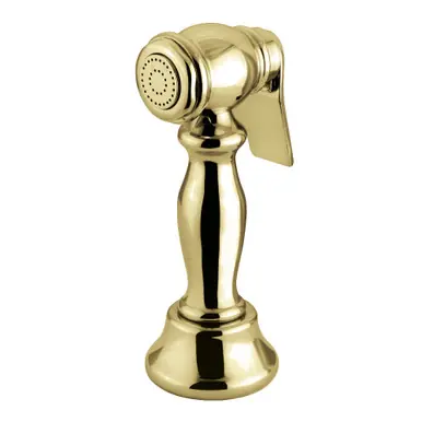 Buy Today Kingston Brass CCRP1K2SPR Vintage Kitchen Side Sprayer, Polished Brass