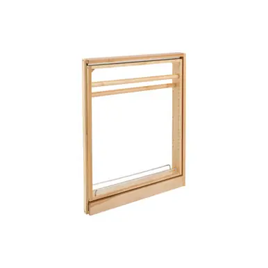Handmade Rev-A-Shelf 432TB-BFBBSC-3C 3 in Towel Bar Base Filler Pullout Soft-Close - Natural