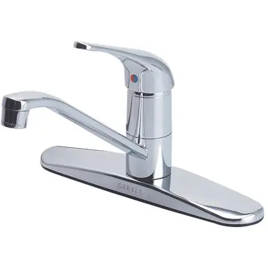 Gerber G0040210 Maxwell Single Handle Kitchen Faucet w/out Spray 1.75gpm - Chrome Grab Now