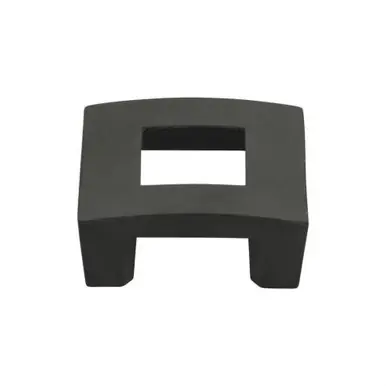 Worldwide Shipping Atlas Centinel Square Door Knob 1 1/4 Inch (c-c) - Matte Black, 255-BL