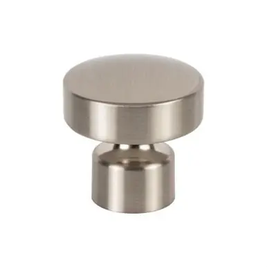 Worldwide Shipping Atlas Lennox Door Knob 1 1/4 Inch - Brushed Nickel, A680-BRN