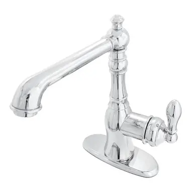 Buy Today Kingston Brass Gourmetier GSY7721ACL American Classic Single-Handle Bar Faucet, Polished Chrome