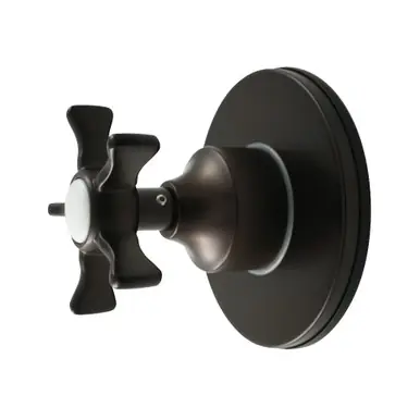 Kingston Brass Hamilton Single-Handle Six-Way Diverter Valve with Round Trim Kit, Oil Rubbed Bronze - KS4035NX Direct From Factory