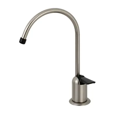 Holiday Sale Kingston Brass K6194 Americana Single Handle Water Filtration Faucet, Black Stainless