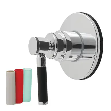 Kingston Brass Kaiser Single-Handle Six-Way Diverter Valve with Round Trim Kit, Polished Chrome - KS4031DKL Best Choice