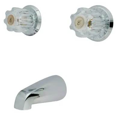 Kingston Brass KB141TO Americana Tub Only for KB141, Polished Chrome Markdown
