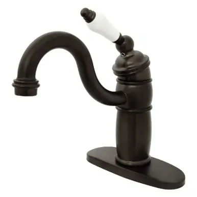 Kingston Brass KB1485PL Victorian Single-Handle Monoblock Bar Faucet, Oil Rubbed Bronze Seasonal Sale