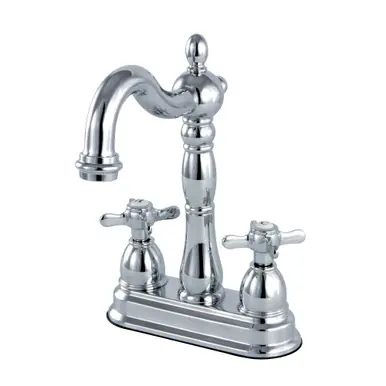 Kingston Brass KB1491BEX Essex Two-Handle Bar Faucet, Polished Chrome Place Order