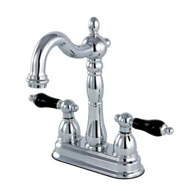 Kingston Brass KB1491PKL Duchess Two-Handle Bar Faucet, Polished Chrome No Minimum Order