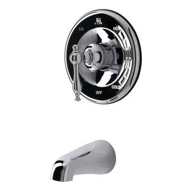 Kingston Brass KB1631NLTO Tub Only, Polished Chrome Holiday Sale