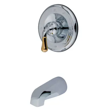 Kingston Brass KB1634TO Magellan Tub Only for KB1634, Polished Chrome Super Sale