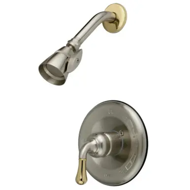 Kingston Brass KB1639SO Magellan Shower Only for KB1639, Brushed Nickel/Polished Brass Grab Now