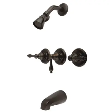 Kingston Brass KB235AL Magellan Tub & Shower Faucet, Oil Rubbed Bronze Hassle-Free Returns