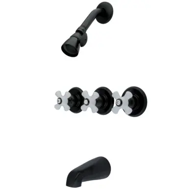 Buy Today Kingston Brass KB235PX Tub and Shower Faucet, Oil Rubbed Bronze