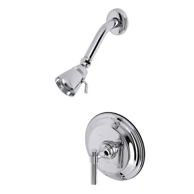 Holiday Sale Kingston Brass KB2631MLTSO Shower Trim Only Without Tub Spout, Polished Chrome