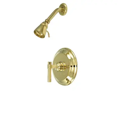 Trusted Brand Kingston Brass KB2632MLSO Shower Only, Polished Brass