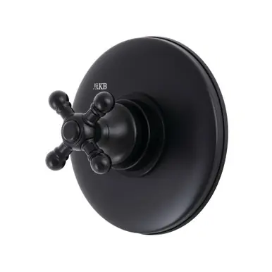 Deal Kingston Brass KB3000BX Volume Control, Matte Black