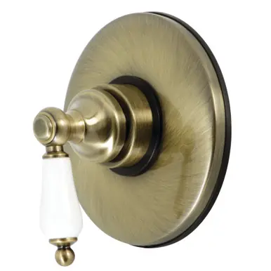 Free Delivery Kingston Brass KB3003PL Vintage Volume Control with Lever Handle, Antique Brass