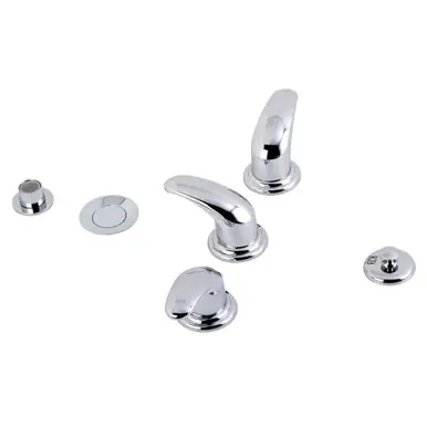 Worldwide Shipping Kingston Brass KB321LL Bidet Faucet, Polished Chrome