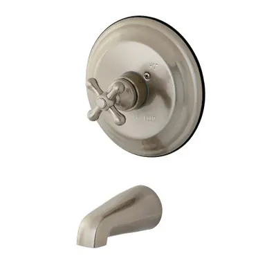 Free Delivery Kingston Brass KB3638AXTO Tub Only, Brushed Nickel